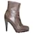 Autre Marque CONTEMPORARY DESIGNER Leather Ankle Boots Brown  ref.1289126