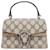 Gucci  Dionysus Mini Top Handle Bag (752029) Beige  ref.1289296