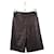 Autre Marque Leather Bermuda shorts Black  ref.1289331