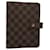 Louis Vuitton COUVERTURE AGENDA FONCTIONNEL MM Brown Cloth  ref.1289397