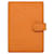 Couverture agenda Louis Vuitton Cuir Orange  ref.1289408