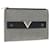 Louis Vuitton Pochette Pratt Grau Leder  ref.1289439