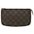 Louis Vuitton Pochette Accessoires Brown Cloth  ref.1289550