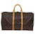 Louis Vuitton Keepall 50 Brown Cloth  ref.1289585