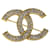 Logotipo de Chanel CC Dorado Metal  ref.1289666