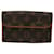 Louis Vuitton Pochette Florentine Brown Cloth  ref.1289719