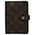 Louis Vuitton Agenda Cover Brown Cloth  ref.1289772