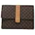 Louis Vuitton Porte Documents Brown Cloth  ref.1289890