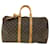 Louis Vuitton Keepall 45 Brown Cloth  ref.1289922