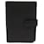 Louis Vuitton COUVERTURE AGENDA FONCTIONNEL PM Black Leather  ref.1290103