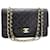 Chanel Double flap Black Leather  ref.1290115