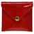 Monedero Louis Vuitton Roja  ref.1290128