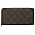 Louis Vuitton Zippy Wallet Toile Marron  ref.1290258