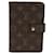 Louis Vuitton porte papiers zippé Brown Cloth  ref.1290352