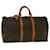Louis Vuitton Keepall 50 Brown Cloth  ref.1290388