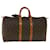 Louis Vuitton Keepall 45 Brown Cloth  ref.1290590