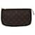 Louis Vuitton Pochette Accessoire Brown Cloth  ref.1290622