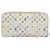 Louis Vuitton Zippy Wallet White Cloth  ref.1290631