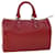Louis Vuitton Speedy 25 Cuir Rouge  ref.1290679