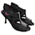SERGIO ROSSI  Sandals T.eu 37 cloth Black  ref.1290703