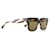 Óculos de Sol GUCCI T.  plástico Marrom  ref.1290719