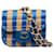 Blue Chanel Raffia AirPods Pro Case Leather  ref.1290732