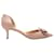 Zapatos de tacón d'Orsay con punta puntiaguda de Salvatore Ferragamo color rubor Talla 37.5 Cuero  ref.1290735