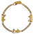 Céline Gold Celine Horse Carriage Chain Bracelet Golden Metal  ref.1290744