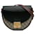 Bolso bandolera Gucci GG Supreme Saddle con candado marrón Castaño Cuero  ref.1290782