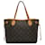 Braune Neverfull PM-Einkaufstasche mit Louis Vuitton-Monogramm Leder  ref.1290790