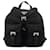 PRADA  Leather Black re-nylon  ref.1290813