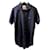 Chemise en popeline de coton à manches courtes classique Vivienne Westwood 48 Bleu Marine  ref.1290847