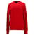 Tommy Hilfiger Pull en soie et coton biologique pour homme en coton rouge  ref.1290887