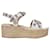 Toga Pulla Sandals in White Leather  ref.1290910