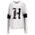 Suéter Tommy Hilfiger masculino Lewis Hamilton de tamanho grande em algodão cru Branco  ref.1290927