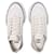Autre Marque Laguna Baskets in White Canvas Brown Beige Cloth  ref.1290954