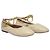 JW Anderson Bailarina Charm en Piel Beige Claro - vista 3