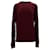 Tommy Hilfiger Pull en tricot torsadé pour homme en coton rouge  ref.1290974