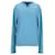 Tommy Hilfiger Jersey de hombre con cuello en V y seda de algodón orgánico Azul Azul claro  ref.1290990