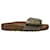 Birkenstock 1774 Sandalen aus gepolstertem Leder in Khaki Grün  ref.1290998