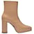 Autre Marque Crossing The Line Ankle Boots in Beige and Black Leather  ref.1291004