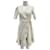 Robes SANDRO T.fr 38 polyestyer Polyester Blanc  ref.1291030