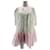 SANDRO  Dresses T.fr 36 Linen White  ref.1291043