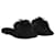 Aquazzura Foxy Slides in Black Suede Leather  ref.1291087