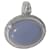 David Yurman Oval Chalcedony Diamond Enhancer Pendant in  Sterling Silver 0.68ct Silvery Metallic Metal  ref.1291149