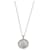 Collar Chopard Happy Spirit Circle con diamantes en 18K oro blanco 0.72 por cierto Plata Metálico Metal  ref.1291152