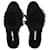 Aquazzura Foxy Slides in Black Suede Leather  ref.1291165