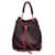 Louis Vuitton Red Monogram NéoNoé Bucket Shoulder Bag M44021 Brown Cloth  ref.1291191