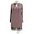 Robes SANDRO T.International S Viscose Bordeaux  ref.1291210