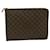 Louis Vuitton Poche Document Brown Cloth  ref.1291295